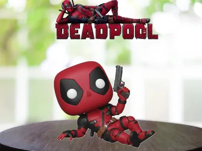 Stylized Deadpool (both AMS and non-AMS)