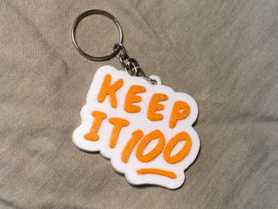 The Fate of Ophelia - Keep It 100 Keychain 