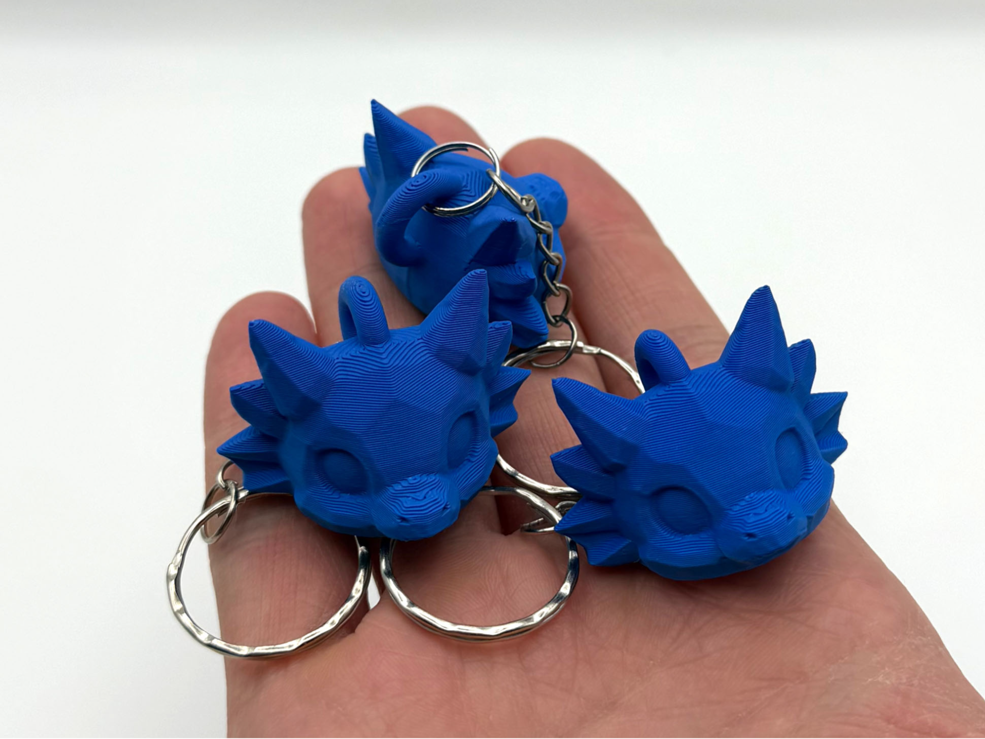 Lowpoly Dragon Keychain
