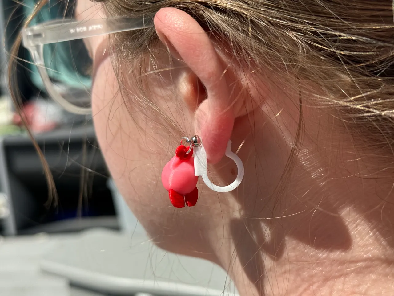 Clip-On Earring Adapter for Straight Post Earrings view 3