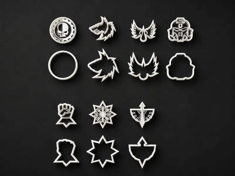 Spacemarine cookie cutter