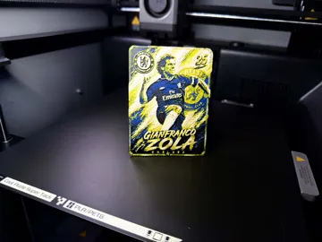 Modelo para impresión 3D: Gianfranco ZOLA Legend Card — vista de referencia 4