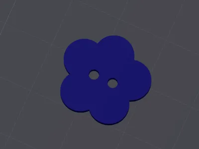 Flower Button