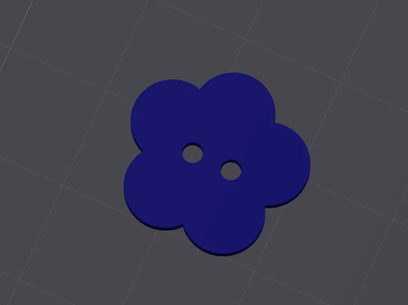 Flower Button