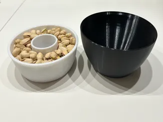 2-teilige Schale