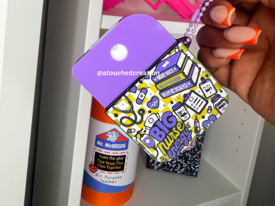 Big Nurse Energy Dollar Tree Hand Sanitizer Case - 1