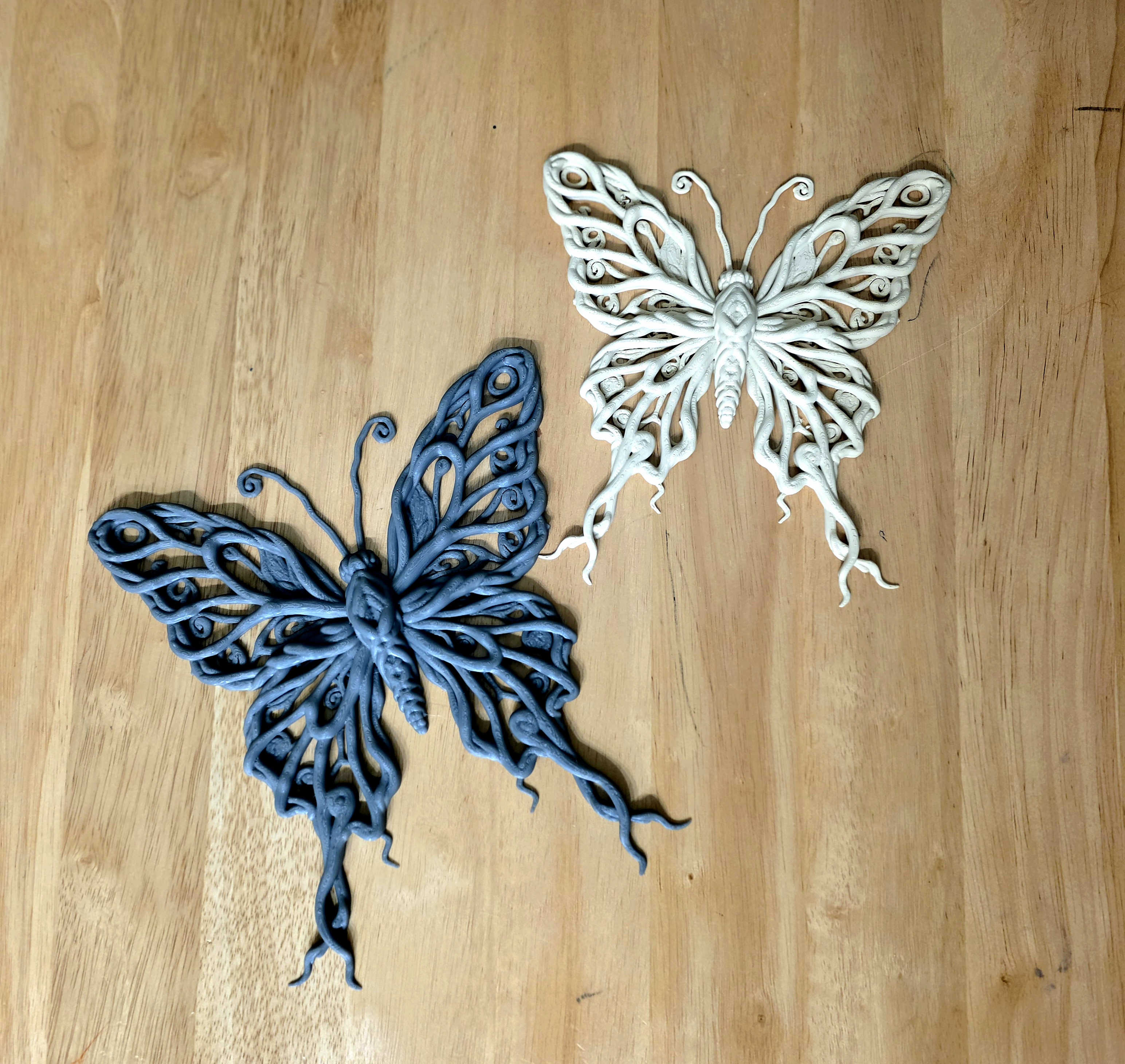 Miniatura 3 do modelo 3D Elegant Butterfly