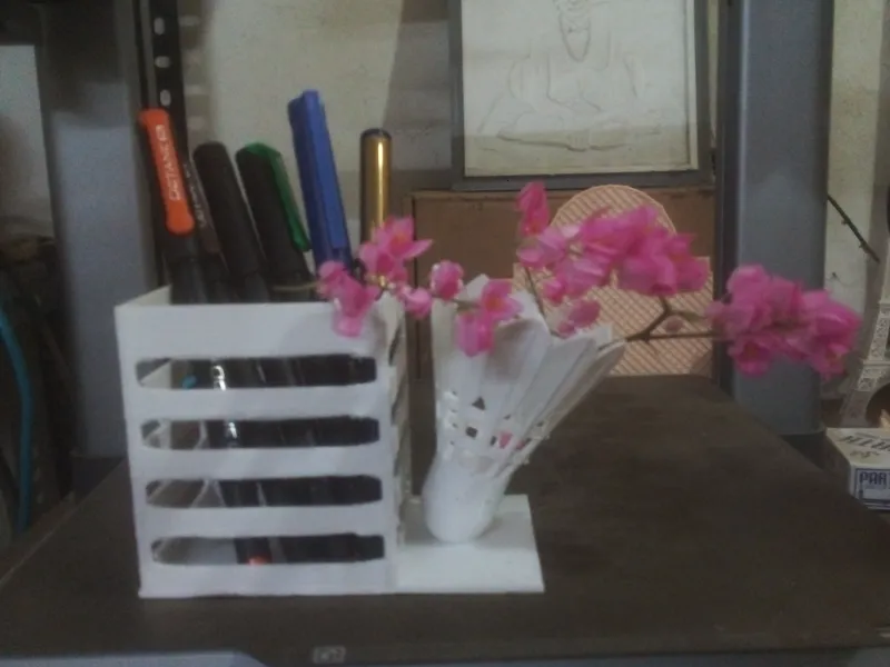 Badminton Shuttlecock Pen Stand
