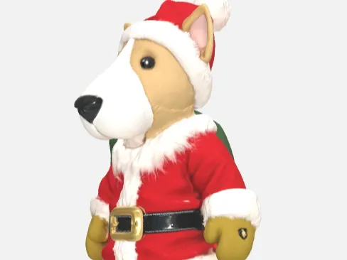 bulterrier santa