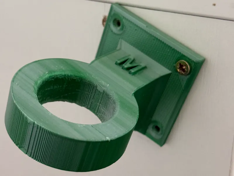 Mikrofon Halter zum kleben oder schrauben