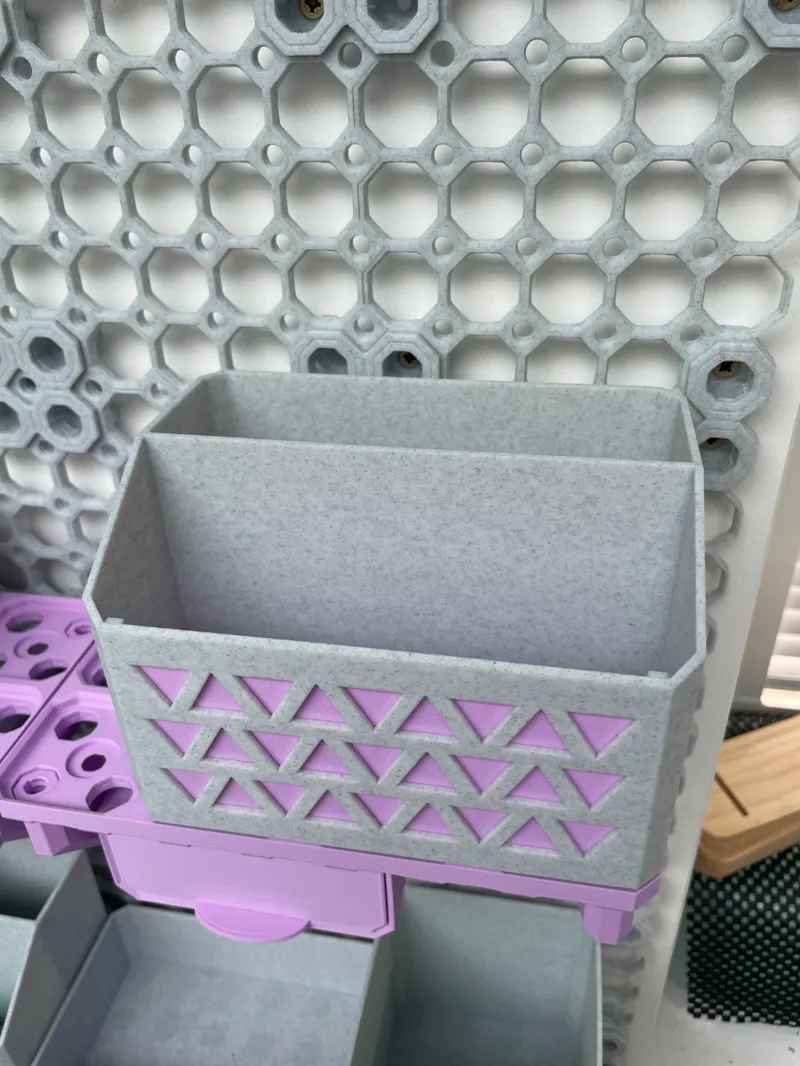 3x2 slanted bin ( 2 sections ) multiboard remix