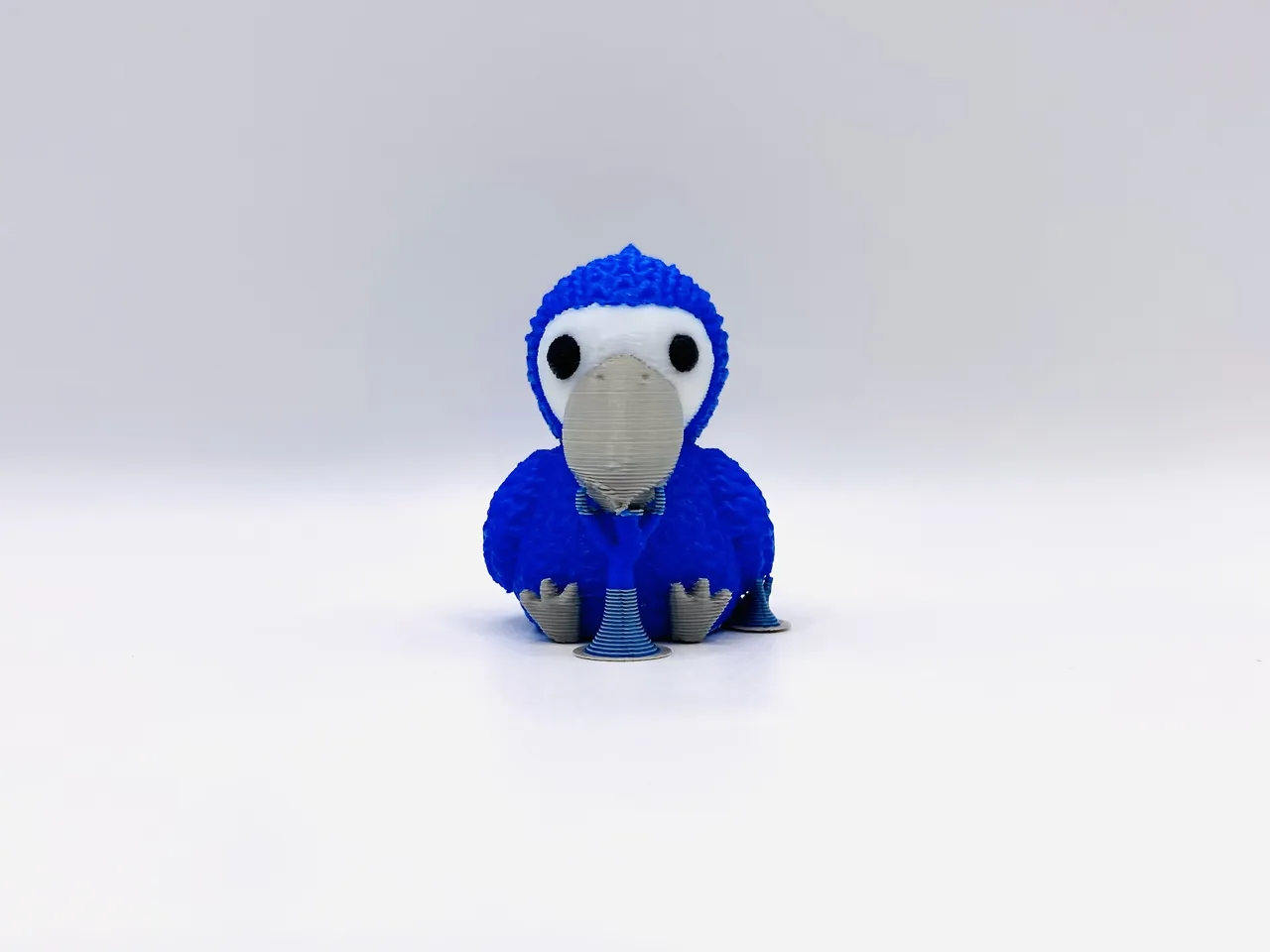 Knitted Shoebill view 2