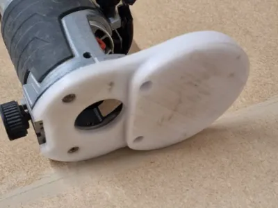 Makita Trimmer Stepped Base Plate