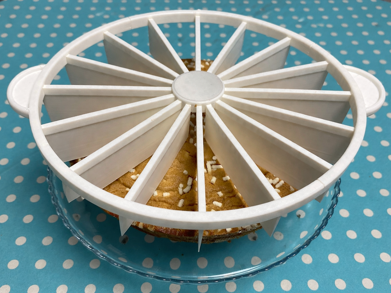 Taglia Torta Regolabile 6/8/16 Fette 29cm