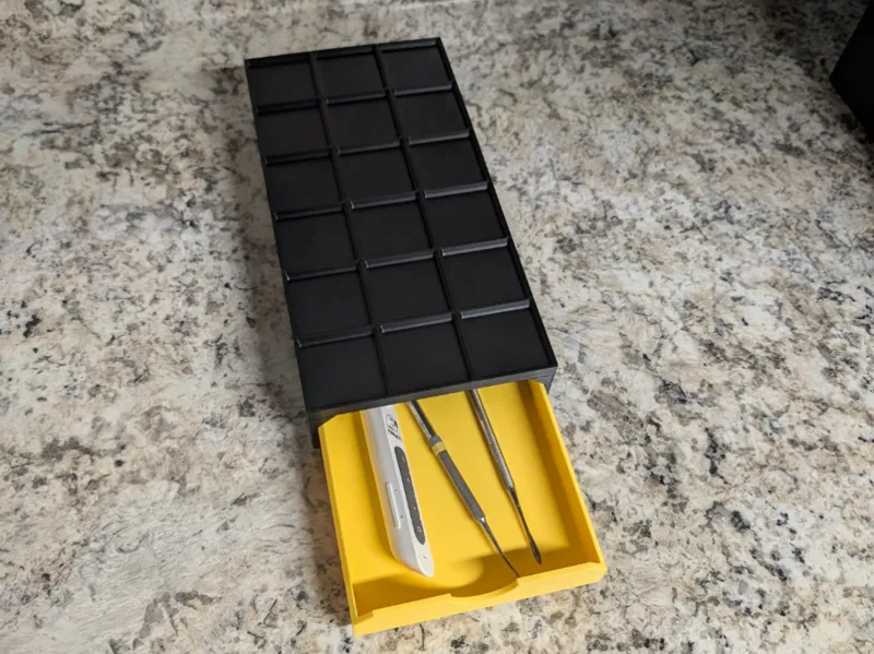 Gridfinity Large 6x3 Organizer Drawer Half Height