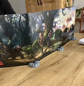DnD DM Screen Holder and Storage box
