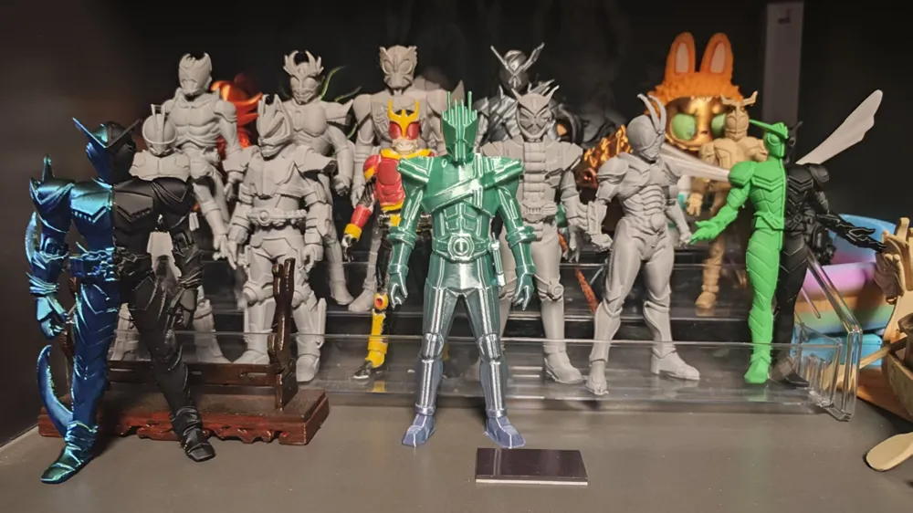 Kamen Rider Decade - Free 3D Print Model - MakerWorld
