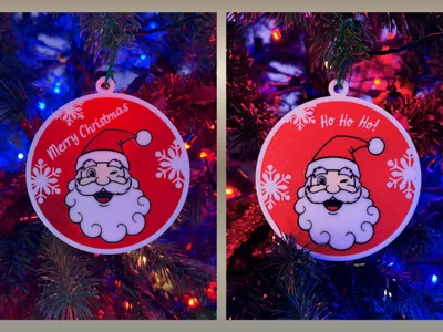 Santa Claus Christmas Ornament