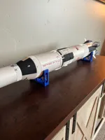 Brick Saturn V version (90% of the 1:100 model)