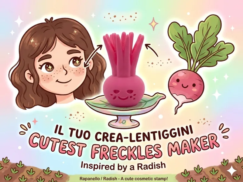 Freckles maker radish - timbro per lentiggini