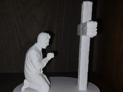 The Old Rugged Cross Desk Decor