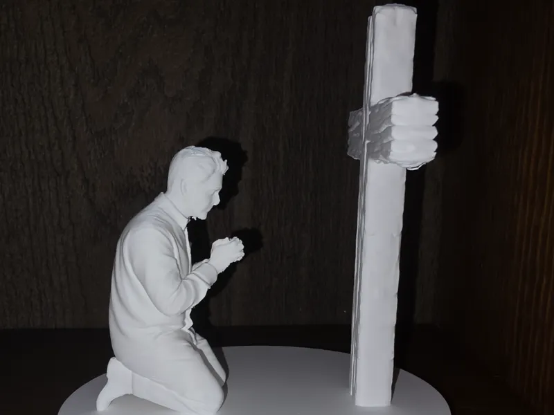The Old Rugged Cross Desk Decor