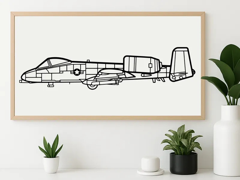 A-10 "Warthog" (Silhouette)