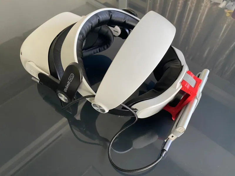 Oculus Quest 2 Strap Battery（power bank）Mount