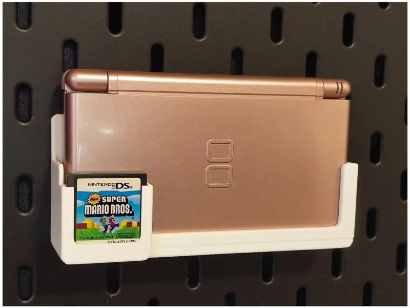IKEA Skadis holder for Nintendo DSLite