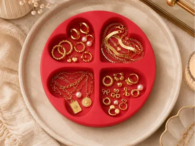 Heart Quartet Organizer Tray