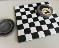 roll-up Chess Board (AMS) and Figures