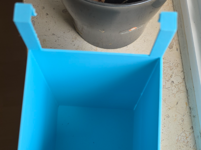 Aquarium Rim-Hanging Solid Plant Pot / Planter