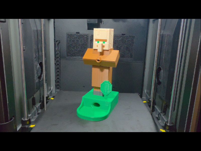 The Villagers Trade - Minecraft Candy Dispenser