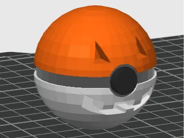 Halloween pokeball