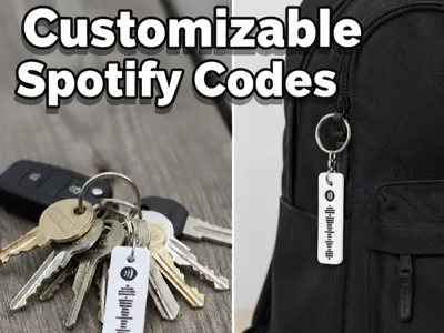 Custom Spotify Code Keychain Generator (Free Web)
