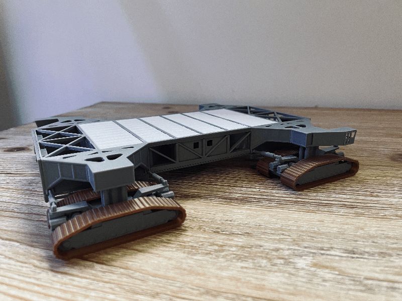 1:200 Scale Space Shuttle Pad Transporter Crawler