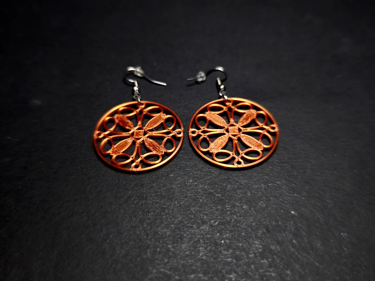 Axis Mandala Earrings view 3