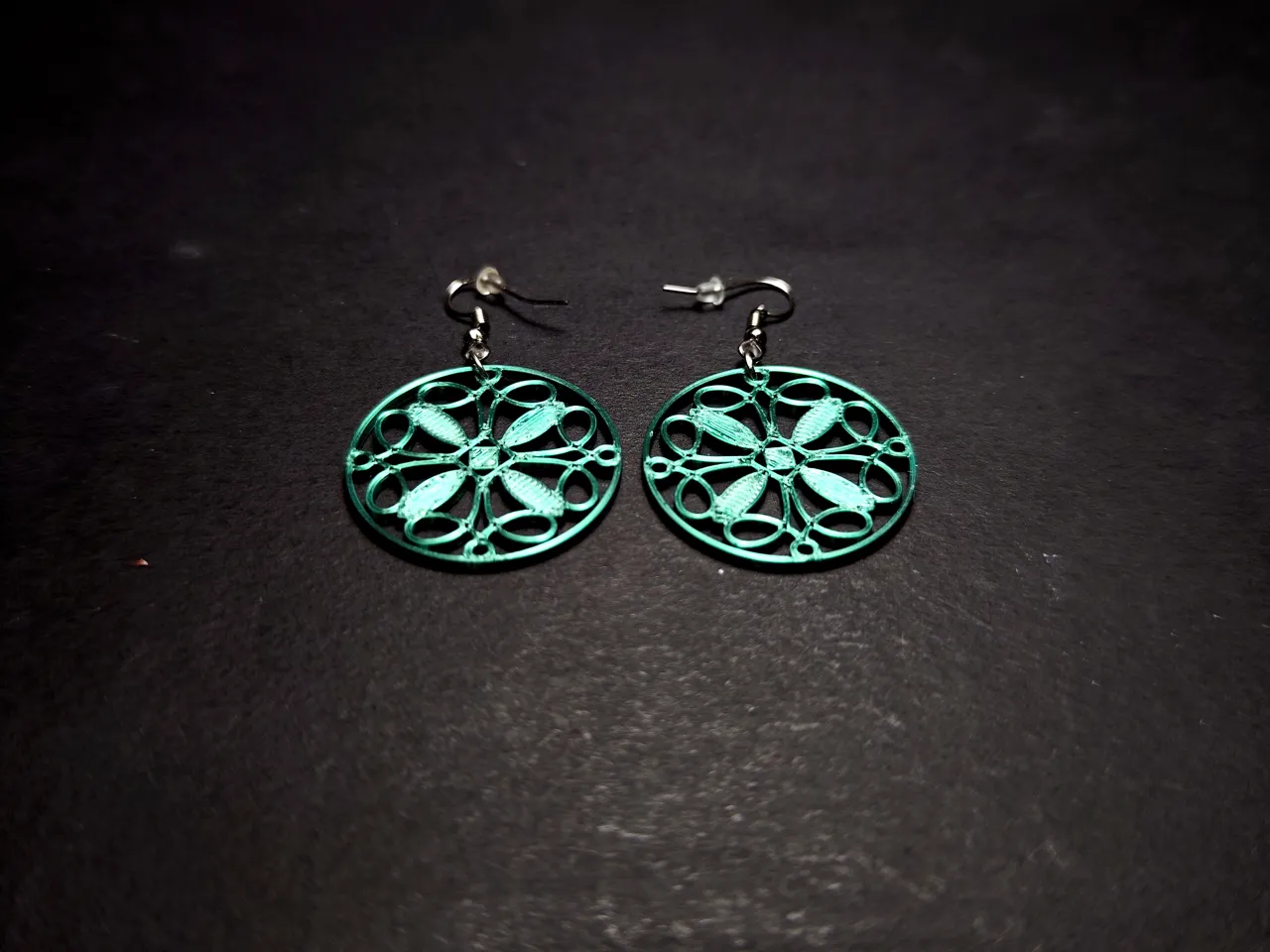 Axis Mandala Earrings view 4