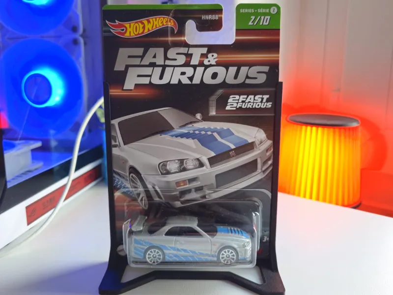 Hotwheels Silver stand