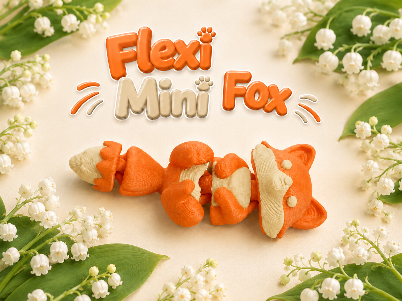 Flexi Fidget Mini Fox