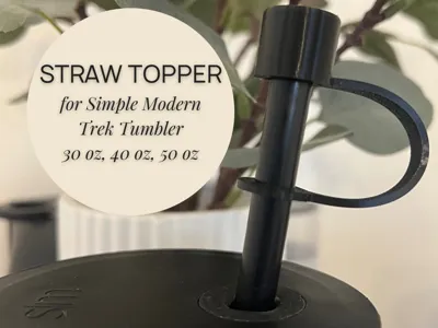 Straw Cap for Simple Modern Trek - 10mm Flexible