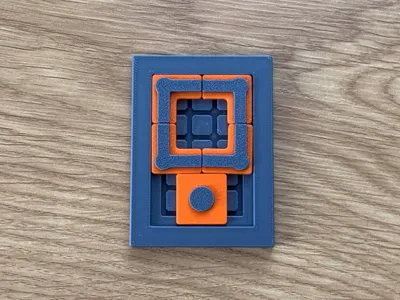 Five Piece Slide Puzzle