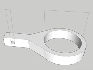 Microscope arm holder