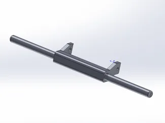 田宫1/14 RC 拖头后保险杠
