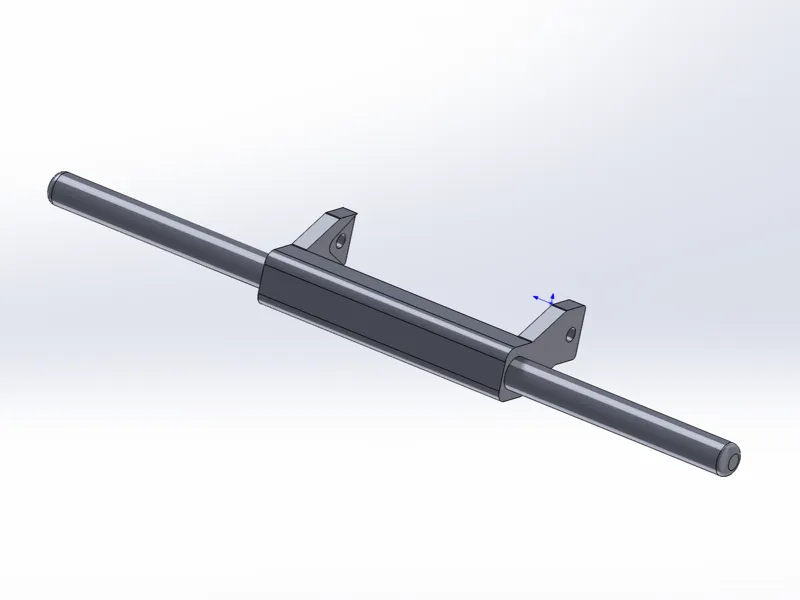田宫1/14 RC 拖头后保险杠