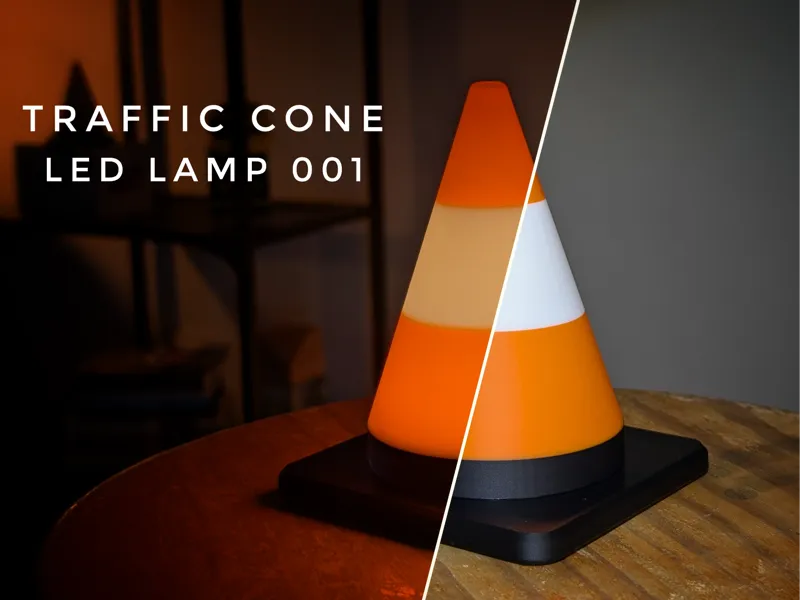 Traffic Cone LED Lamp Kit 001