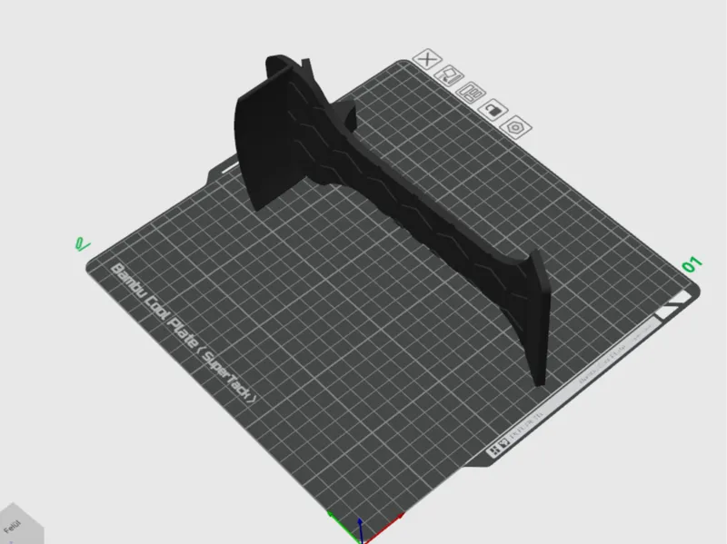 Angled Headphone holder