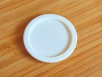 Plain white plate