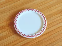 Retro Tea House Plate