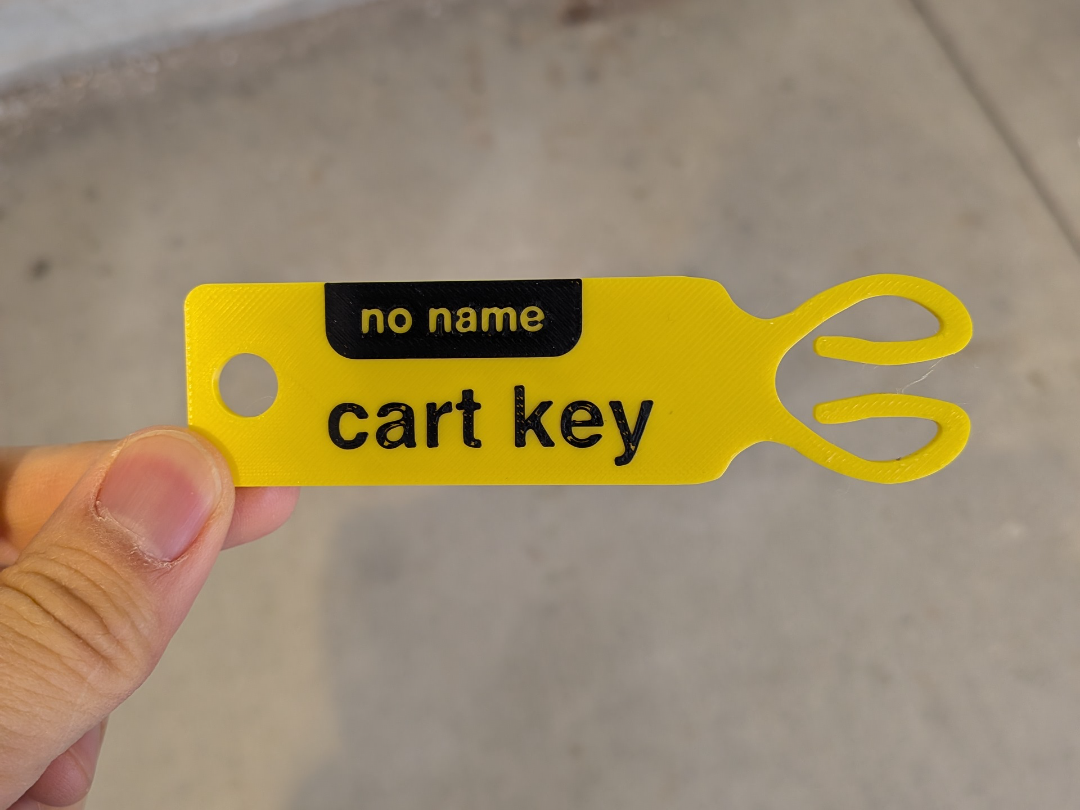 No Name - Cart Key